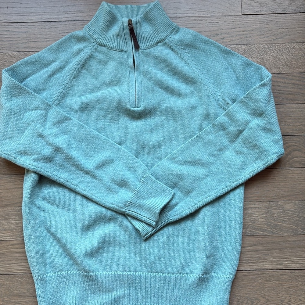 Crewcuts size 8-9 teal sweater